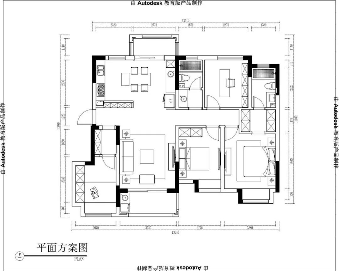 張桐瑋_紅（hóng）牛設計--電建洺悅府130㎡北歐風（fēng）格05調（diào）整建議