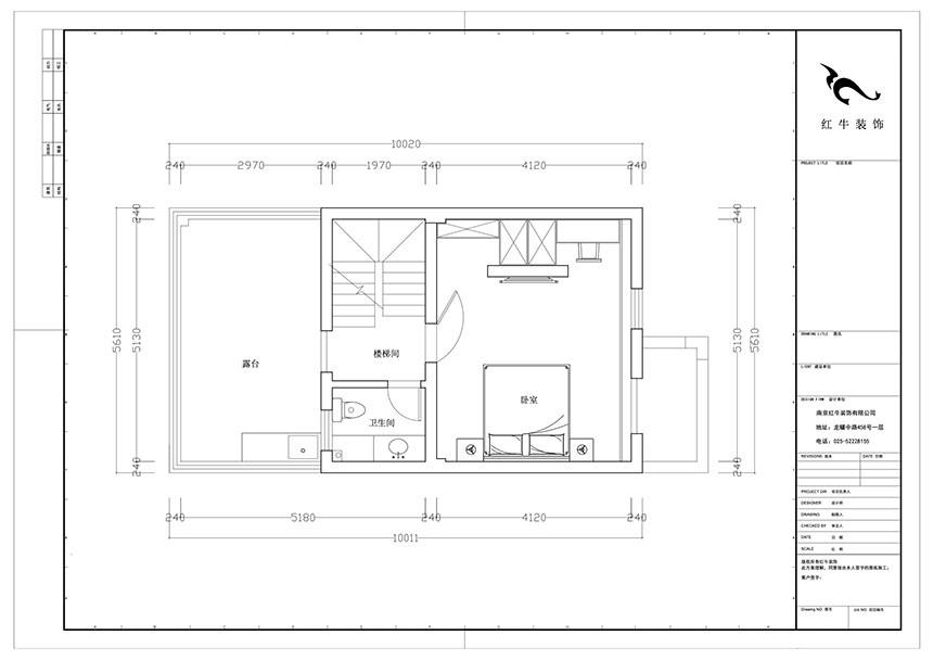 陸利民_香地美舍602-156㎡-新中式風格_5室2廳3衛（新房裝修）_定製家￥208000_全包25萬00_08四層平麵布置圖