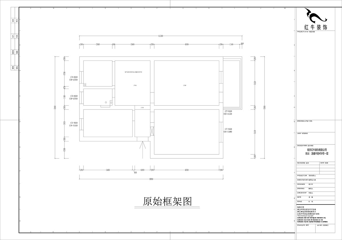 孟憲濤｜陳家牌坊2-404-74㎡-簡約（yuē）風格（gé）｜3室（shì）1廳1衛｜新（xīn）房裝修｜定製家｜全包12萬｜00_01原始框（kuàng）架圖