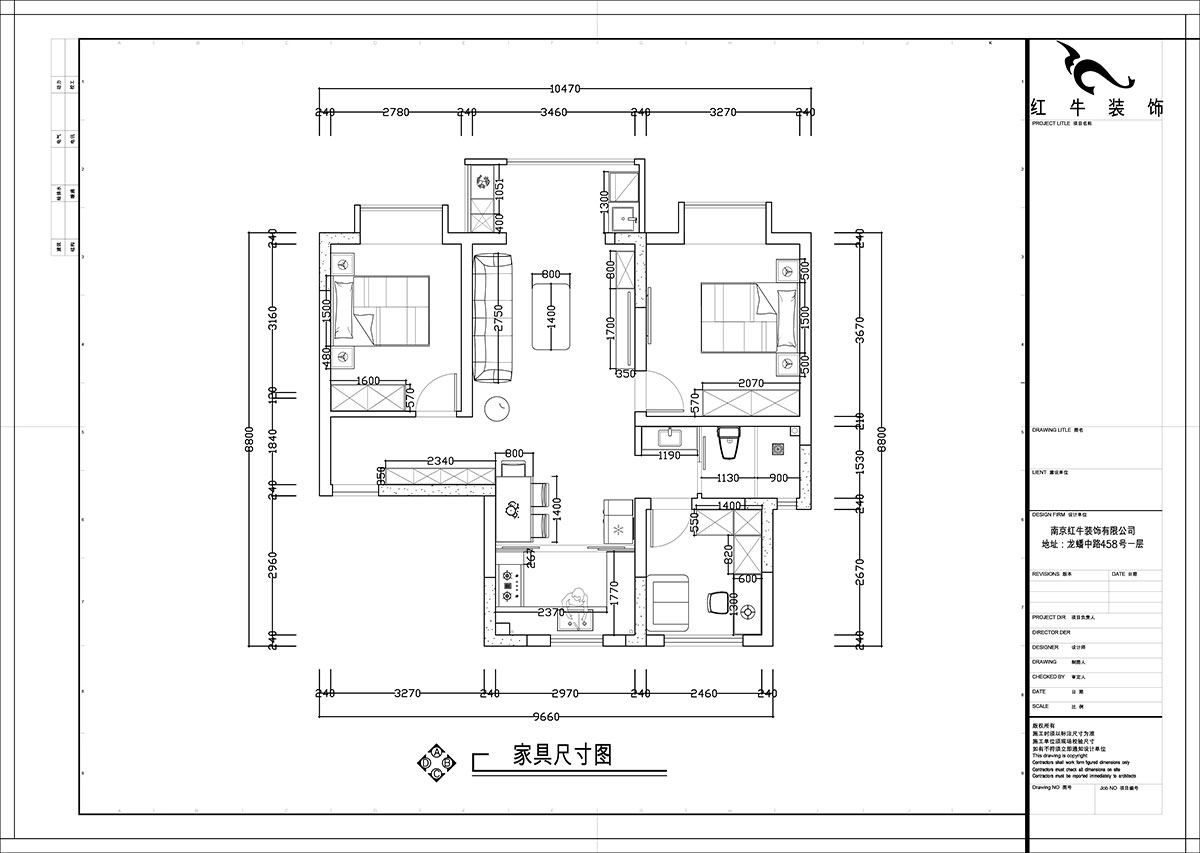 張智猿｜白馬瀾山2-702-89㎡-現（xiàn）代風格｜3室1廳1衛｜新房裝修｜定製家（jiā）｜全包12萬｜00_03家具尺寸圖