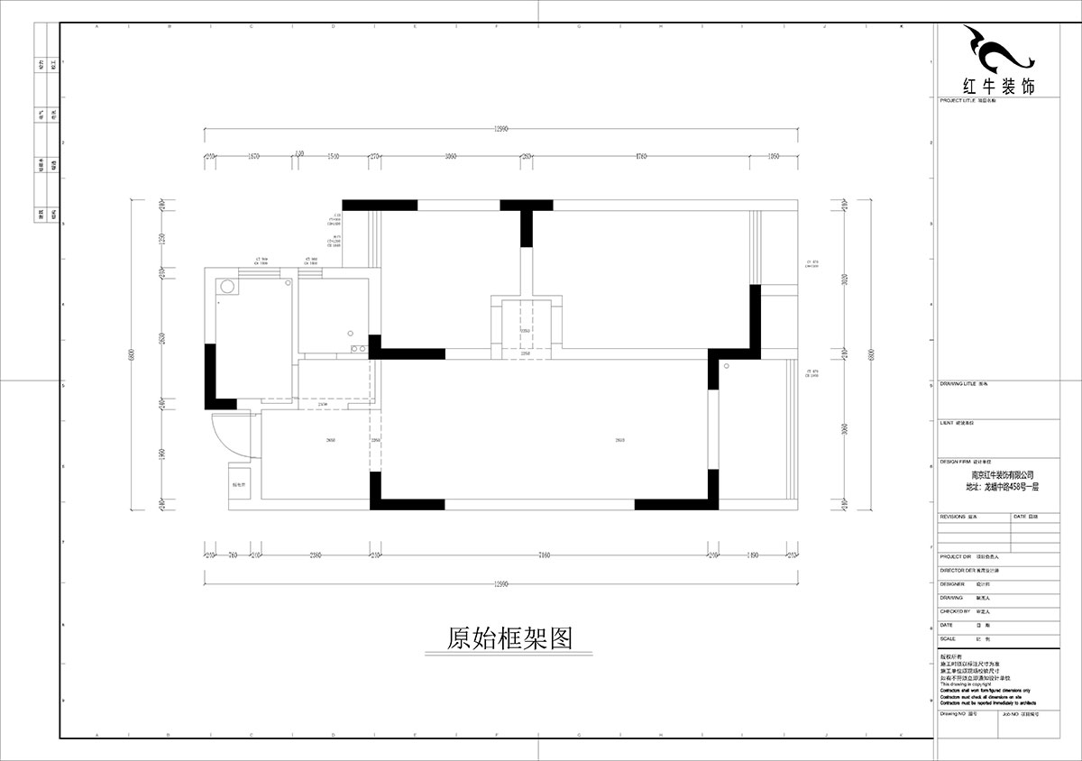 孟憲濤｜紫楊佳園2-505-85㎡-現代簡約風格｜2室2廳1衛｜老房（fáng）裝（zhuāng）修｜定製家｜全包12萬｜00_01原始框架圖