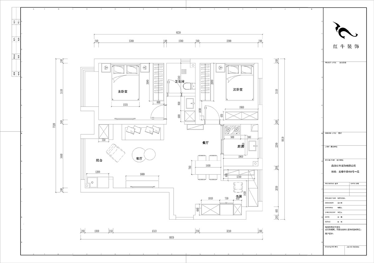 陸利民｜文墨花苑10-909-87㎡-現代風格（gé）｜3室2廳（tīng）1衛｜舊房裝修｜定製家｜全包12萬｜00_03家具（jù）尺寸圖